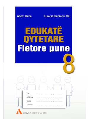 Fletore pune Edukate Qytetare 8 (Kosove)